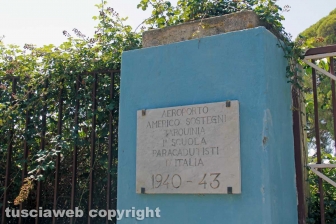 Tarquinia - L'aeroporto Americo Sostegni