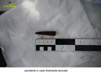 Lago di Bolsena - Guardia di finanza - I ritrovamenti in località Gran Carro
