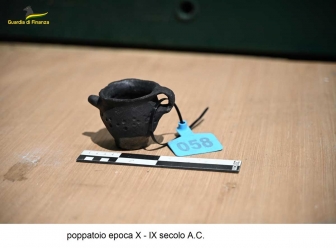 Lago di Bolsena - Guardia di finanza - I ritrovamenti in località Gran Carro