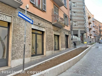 L’aiuola di via Matteotti