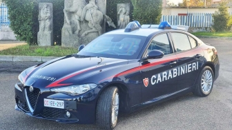 Viterbo - La nuova Alfa Romeo Giulia Radiomobile dei carabinieri
