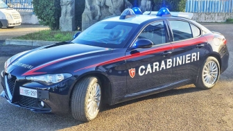 Viterbo - La nuova Alfa Romeo Giulia Radiomobile dei carabinieri