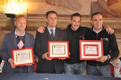 L\'Althea racing ospite a palazzo dei Priori
