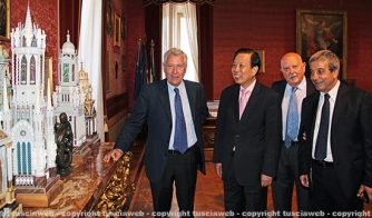 L\'ambasciatore cinese a Viterbo