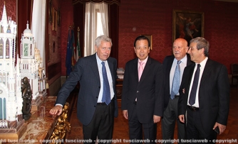 L\'ambasciatore cinese a Viterbo