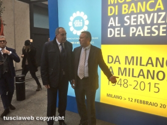 Lando Sileoni presenta la Banca Hub