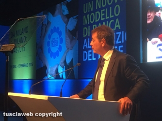 Lando Sileoni presenta la Banca Hub