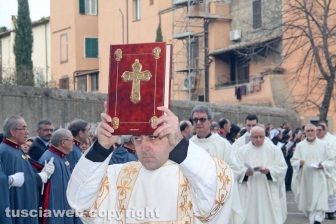 L'apertura della porta santa della Madonna Liberatrice