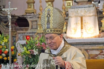 L'apertura della porta santa della Madonna Liberatrice