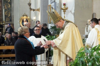 L'apertura della porta santa della Madonna Liberatrice