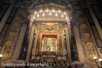 L'apertura della porta santa della Madonna Liberatrice