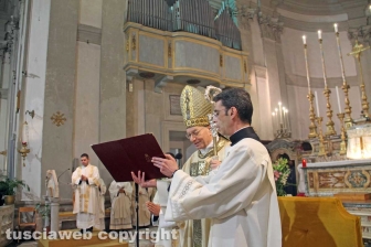 L'apertura della porta santa della Madonna Liberatrice