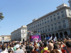 L\'Arci lesbica di Viterbo al Gay pride