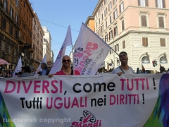 L\'Arci lesbica di Viterbo al Gay pride