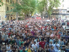 L\'Arci lesbica di Viterbo al Gay pride