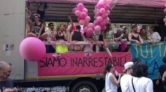L\'Arci lesbica di Viterbo al Gay pride