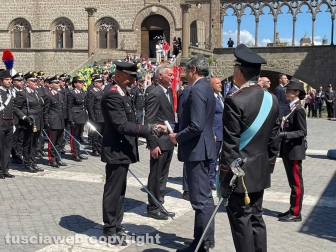 Viterbo - Festa dell'Arma dei carabinieri
