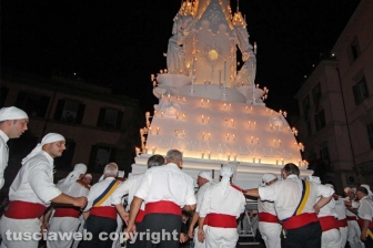 L'arrivo al santuario