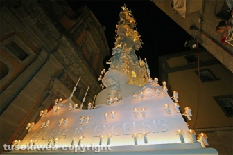 L'arrivo al santuario