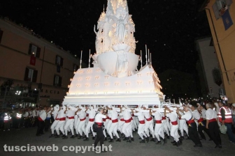 L'arrivo al santuario