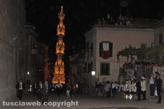L'arrivo al santuario