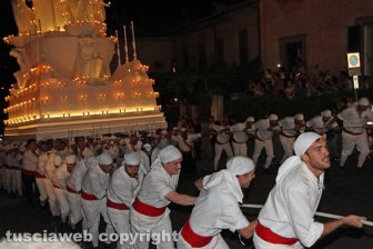 L'arrivo al santuario
