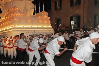 L'arrivo al santuario