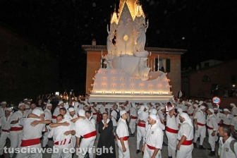 L'arrivo al santuario
