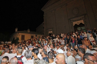 L'arrivo al santuario