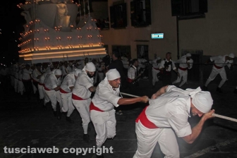 Viterbo - Santa Rosa - L'arrivo al santuario