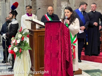 L'arrivo del nuovo vescovo Orazio Francesco Piazza in cattedrale