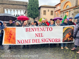 L'arrivo del nuovo vescovo Orazio Francesco Piazza in cattedrale