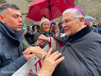 L'arrivo del nuovo vescovo Orazio Francesco Piazza in cattedrale