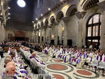 L'arrivo del nuovo vescovo Orazio Francesco Piazza in cattedrale
