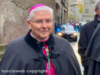 L'arrivo del nuovo vescovo Orazio Francesco Piazza in cattedrale