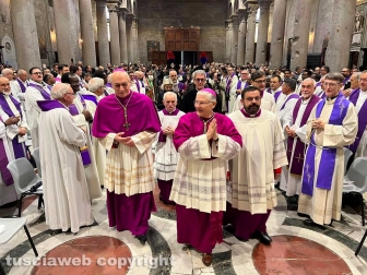 L'arrivo del nuovo vescovo Orazio Francesco Piazza in cattedrale
