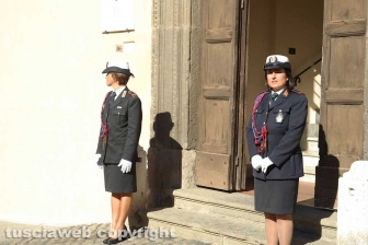 Tarquinia - L'arrivo della regina Margherita II