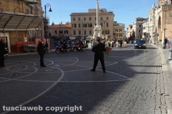 Tarquinia - L'arrivo della regina Margherita II