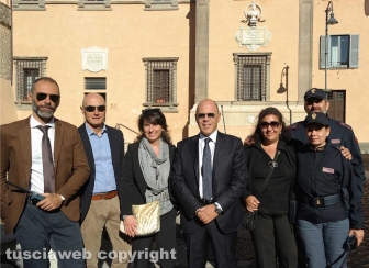 Tarquinia - L'arrivo della regina Margherita II