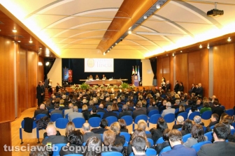 L'arrivo di Mattarella all'Unitus