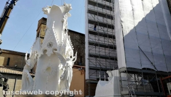 L'arrivo e l'assemblaggio di Gloria