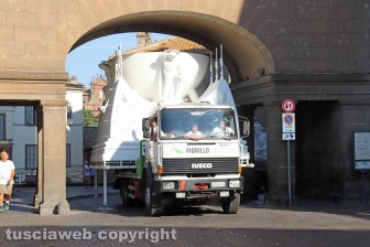 L'arrivo e l'assemblaggio di Gloria