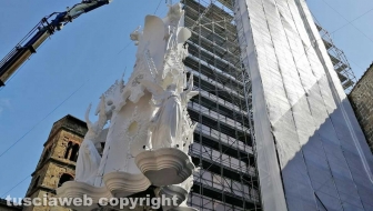 L'arrivo e l'assemblaggio di Gloria