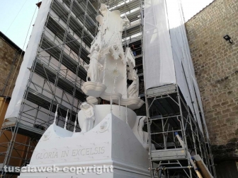 L'arrivo e l'assemblaggio di Gloria