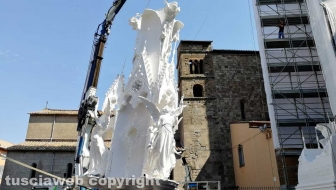 L'arrivo e l'assemblaggio di Gloria