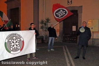 Laura Boldrini e Casapound a Vetralla
