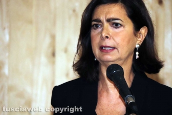 Laura Boldrini e Casapound a Vetralla