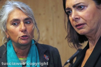 Laura Boldrini e Casapound a Vetralla