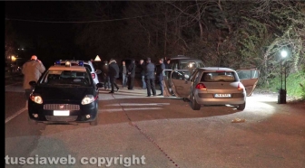 Orte - L'auto dell'omicidio - suicidio