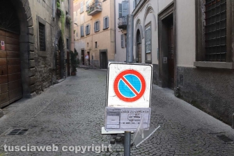 Viterbo - Lavori a via Annio
